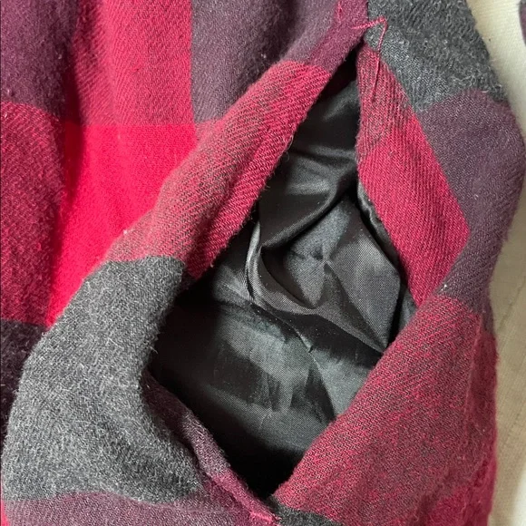 Coleman Red and Black Plaid Fleece Lined Shirt/Jacket - Picture 5 of 5
